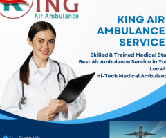 Up-to-Date Medical Tools Air Ambulance Service in Chennai by King