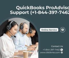 QuickBooks ProAdvisor Support Number (+1-844-397-7462) - 1