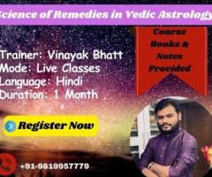 Science of Remedies in Vedic Astrology Course – 2024 - 1