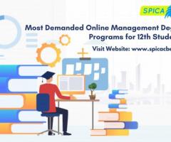 Most Demanded Online Management Degree Programs for 12th Students