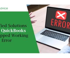Resolving QuickBooks Has Stopped Working Error with BizBooksAdvice