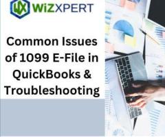 Common Issues of 1099 E-File in QuickBooks & Troubleshooting