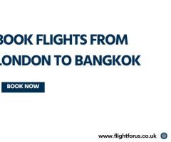 Dial +44-800-054-8309 to Book Flights from London to Bangkok