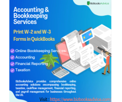 Effortlessly Print W-2 and W-3 Forms in QuickBooks with BizBooksAdvice