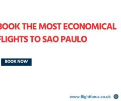 Book the Most Economical Flights to Sao Paulo | Call 0800-054-8309 to Secure Your Seat