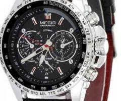 Luxury Brand Men Watches Real Megir Quartz Watch - 1