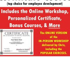 Attention to Detail Online Courses