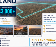 Arizona Land from Just $3,000+ – A Smart Investment for Your Children's Future