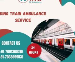 Select a Life-Support Ventilator Setup by King Train Ambulance Services in Dibrugarh