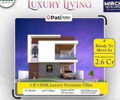 3BHK Duplex Villas | Best Real Estate Company In Hyderabad