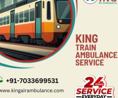 Select King Train Ambulance Service in Patna with the world-class ICU setup