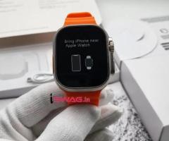 Apple Watch Ultra 2 Orange Ocean Band  First Copy Watch