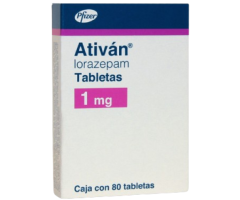 Anxiety decreases at the medicine Ativan (Lorazepam) 