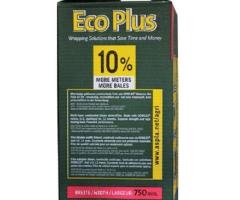 Proteggi i tuoi raccolti con Eco Plus pellicola plastica per coprire balle e silos!