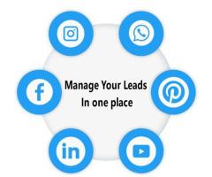Manage all leads with CRM