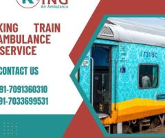 Choose a World-Class ICU Setup for King Train Ambulance in Delhi