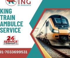 Gain King Train Ambulance in Bangalore  with a Life-Support Ventilator Setup