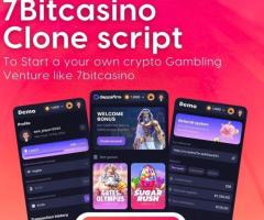 Launch Your Own Crypto Casino with our 7BitCasino Clone Script