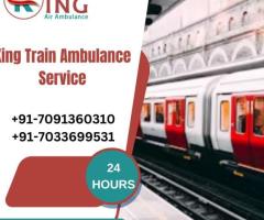 Utilize Train Ambulance in Patna by King with world-class ventilator setup
