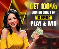 Get 100% joining bonus on 1st deposit play & win on Jeeto88