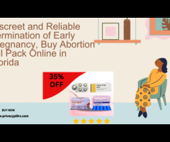 Discreet and Reliable Termination of Early Pregnancy, Buy Abortion Pill Pack Online in Florida