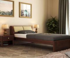 Single Bed Upto 70% OFF - Buy Single Bed Online at Best Price in India - Woodenstreet