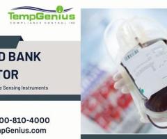 Cutting-Edge Blood Bank Monitor by TempGenius: Ensuring Precise Storage Conditions