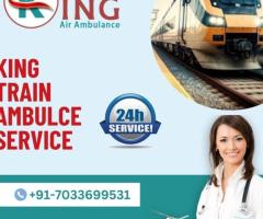 Get King Train Ambulance Services in Dibrugarh with Hi-Tech Patient Transport
