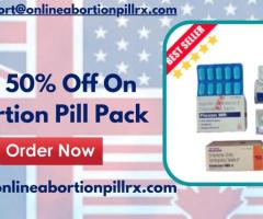 Get 50% Off on Abortion Pill Pack