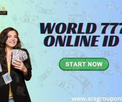 Get Easy Access for world 777 online id with 15% Welcome Bonus