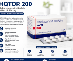 HQTOR Tablet (Hydroxychloroquine Sulfate) |Therapeutic care | Onlinegenericmedicine