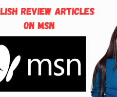 I will publish article on msn at low price