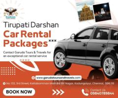 Tirupati Darshan Car Rental Package