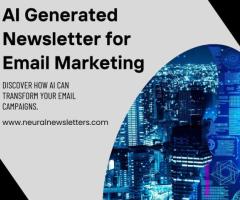 AI Generated Newsletter for E- Mail Marketing