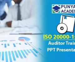 ISO 20000 Auditor Training PPT Kit