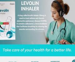 Levolin Inhaler 50mcg | Efficient Asthma Therapy | Breathe Easier