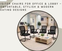 Visitor Chairs for Office & Lobby – Comfortable, Stylish & Modern Seating Designs
