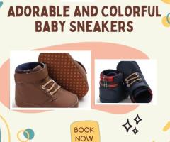 Adorable and Colorful Baby Sneakers