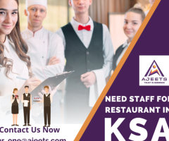 Do you need staff for Restaurant in Saudi?