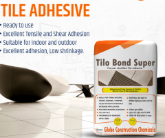 Tile Adhesive Manufacturers in Pune: A Look at Globe Construction Chemicals