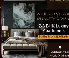 2 Bhk Apartments in Siddharth Vihar by Prateek Grand City