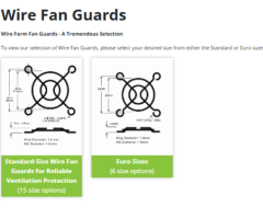 Durable Wire Fan Guards for Industrial Cooling Systems