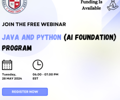 Join Our Free Webinar: Java & Python for AI Basics