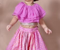 Pink Perfection Our Chanderi Lehenga Collection - kesari couture