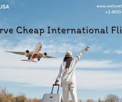 Reserve Cheap International Flights Ticket