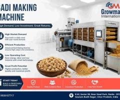 Start a Profitable Food Business with a Badi Making Machine