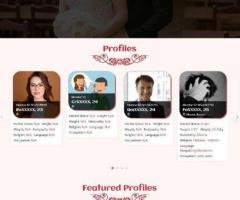 White-Label Matrimonial Website Solution Available