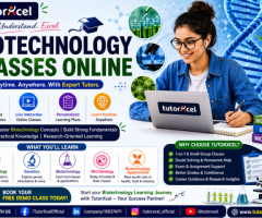 TutorXcel Biotechnology Classes Online for Students