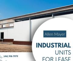 Industrial Units for Lease in Toronto