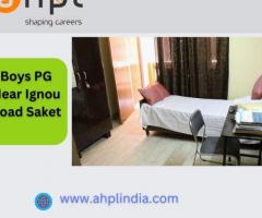 Comfortable and Affordable Boys PG Near Ignou Road Saket